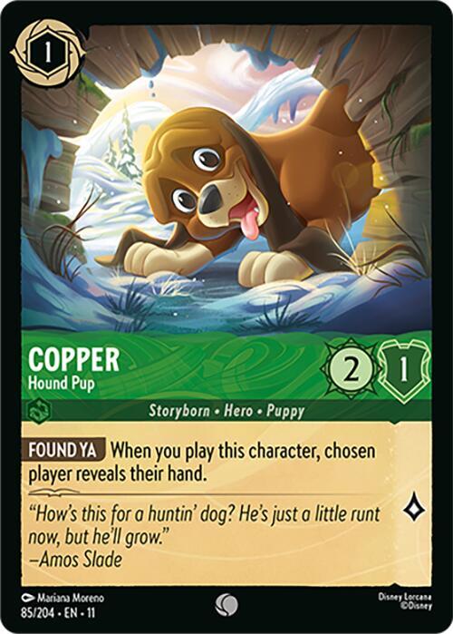Copper - Hound Pup (85/204) [Winterspell] | Jack's On Queen
