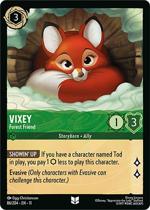 Vixey - Forest Friend (86/204) [Winterspell] | Jack's On Queen