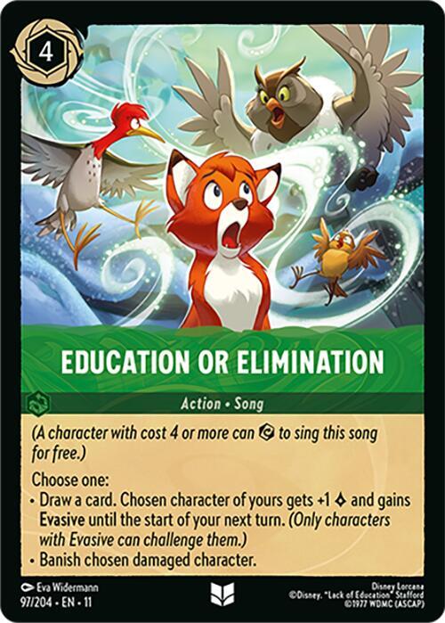 Education or Elimination (97/204) [Winterspell] | Jack's On Queen