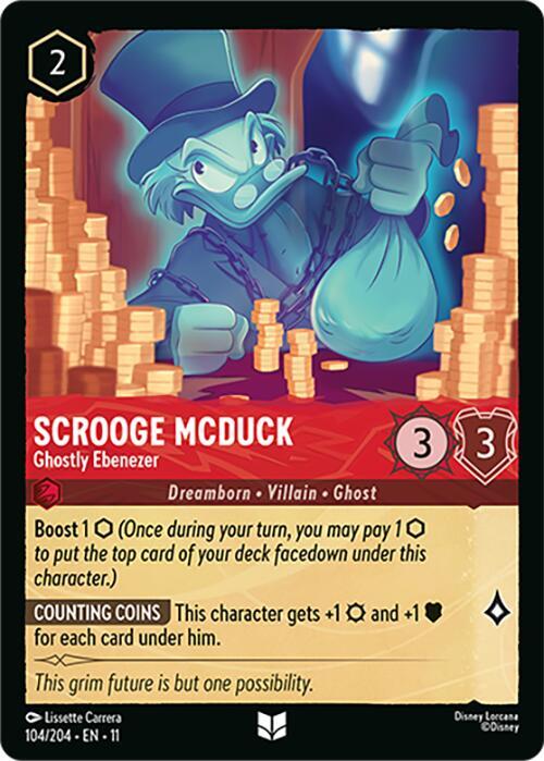 Scrooge McDuck - Ghostly Ebenezer (104/204) [Winterspell] | Jack's On Queen
