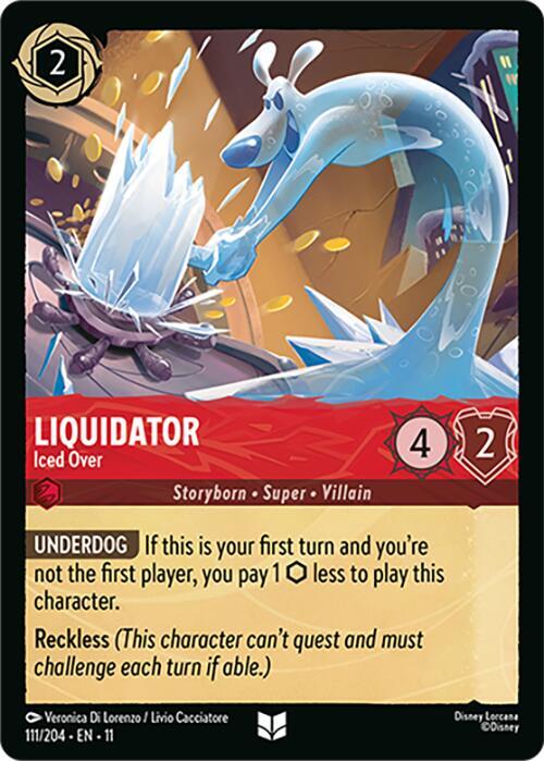 Liquidator - Iced Over (111/204) [Winterspell] | Jack's On Queen