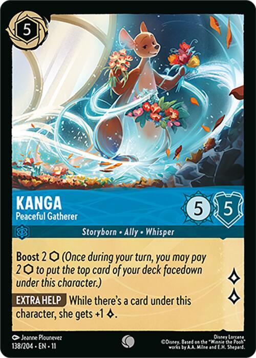 Kanga - Peaceful Gatherer (138/204) [Winterspell] | Jack's On Queen