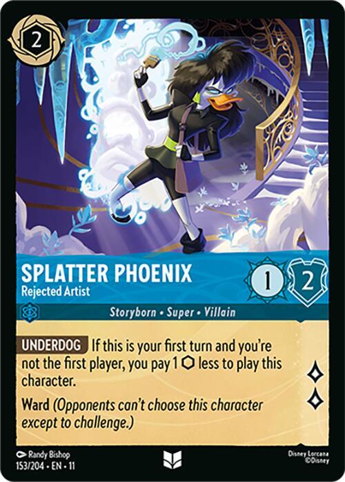 Splatter Phoenix - Rejected Artist (153/204) [Winterspell] | Jack's On Queen