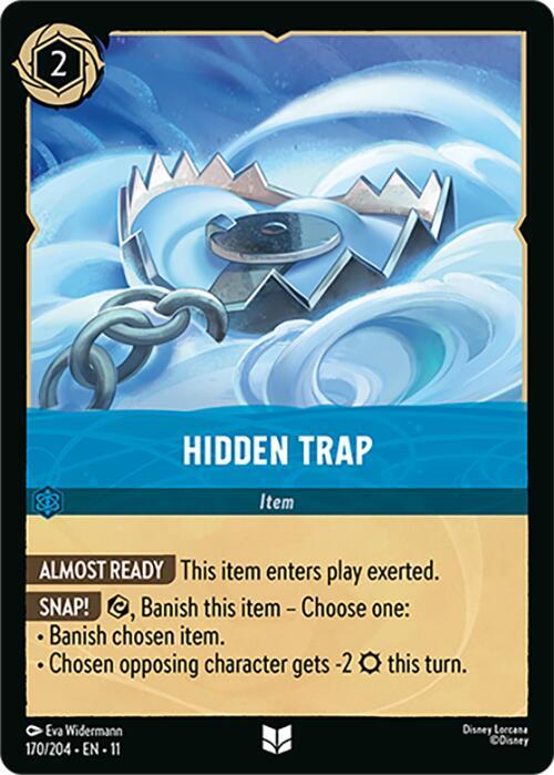 Hidden Trap (170/204) [Winterspell] | Jack's On Queen