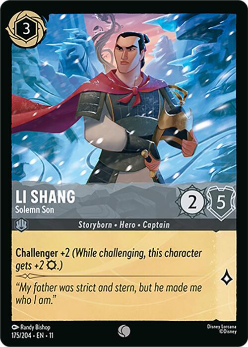Li Shang - Solemn Son (175/204) [Winterspell] | Jack's On Queen