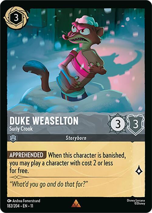 Duke Weaselton - Surly Crook (182/204) [Winterspell] | Jack's On Queen