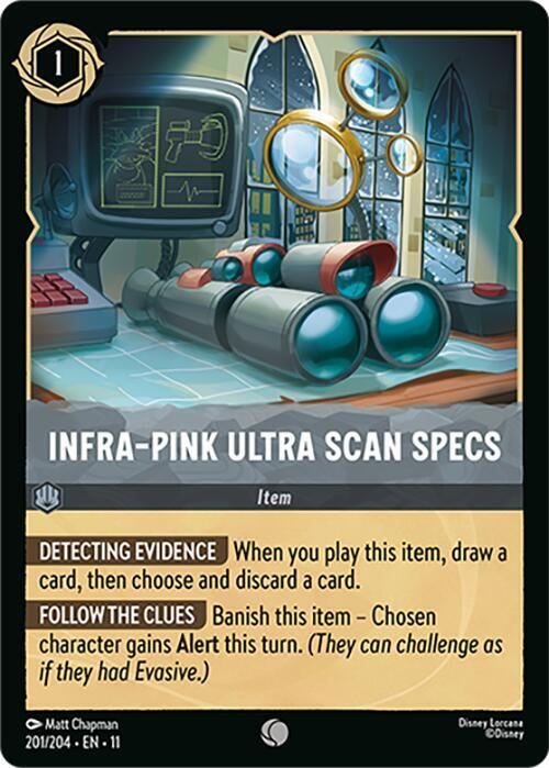 Infra-Pink Ultra Scan Specs (201/204) [Winterspell] | Jack's On Queen