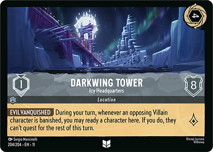 Darkwing Tower - Icy Headquarters (204/204) [Winterspell] | Jack's On Queen