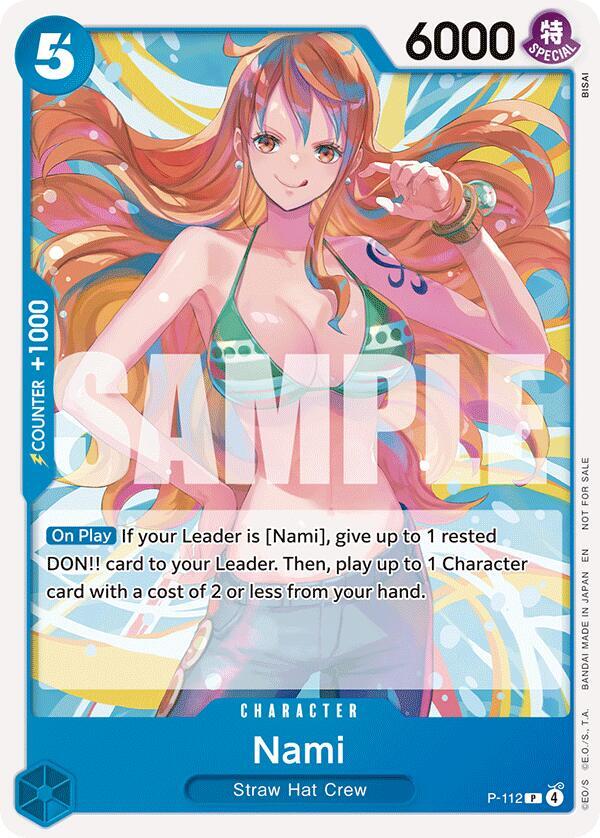 Nami (Heroines Battle Pack) (P-112) [One Piece Promotion Cards] | Jack's On Queen