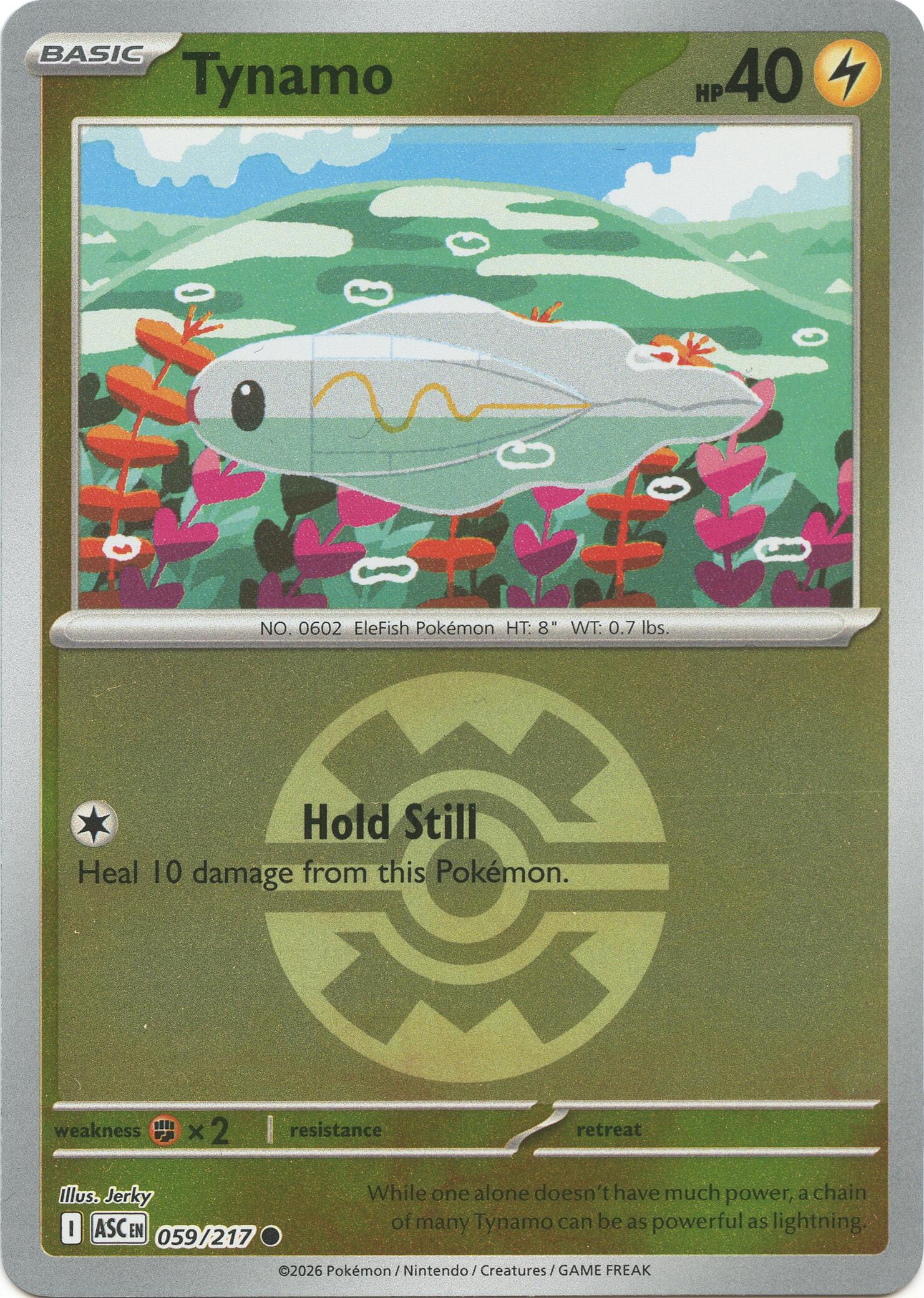 Tynamo (059/217) (Quick Ball) [Mega Evolution: Ascended Heroes] | Jack's On Queen