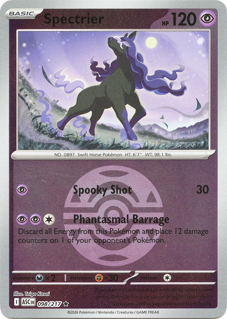 Spectrier (098/217) (Dusk Ball) [Mega Evolution: Ascended Heroes] | Jack's On Queen