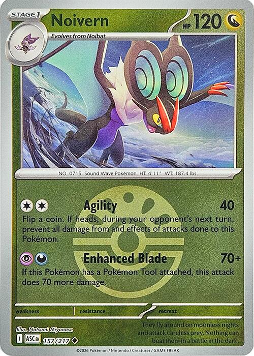 Noivern (157/217) (Friend Ball) [Mega Evolution: Ascended Heroes] | Jack's On Queen
