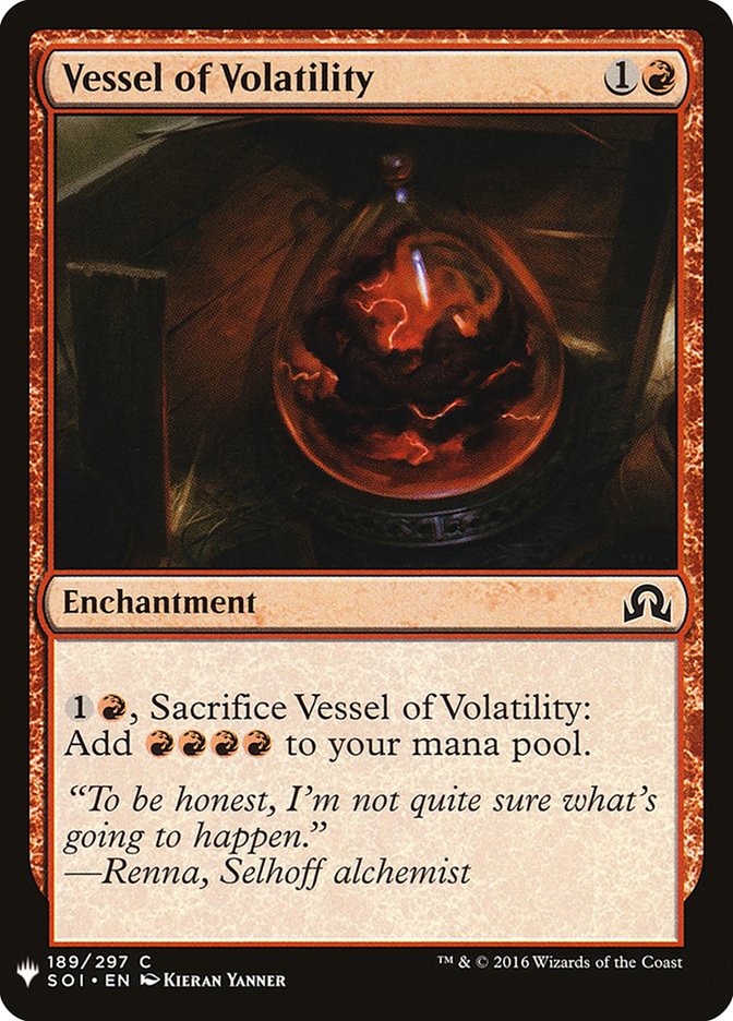 Vessel of Volatility [Mystery Booster] | Jack's On Queen