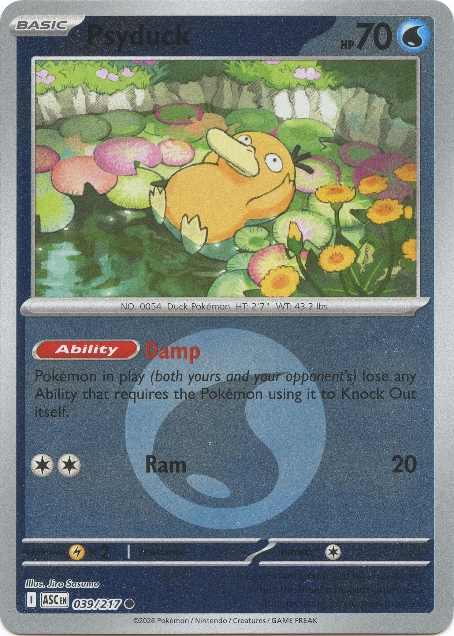 Psyduck (039/217) (Energy Symbol Pattern) [Mega Evolution: Ascended Heroes] | Jack's On Queen