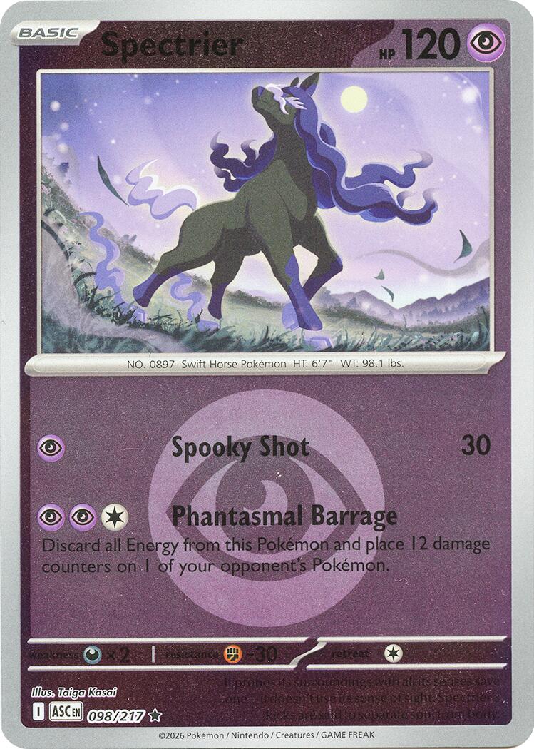 Spectrier (098/217) (Energy Symbol Pattern) [Mega Evolution: Ascended Heroes] | Jack's On Queen