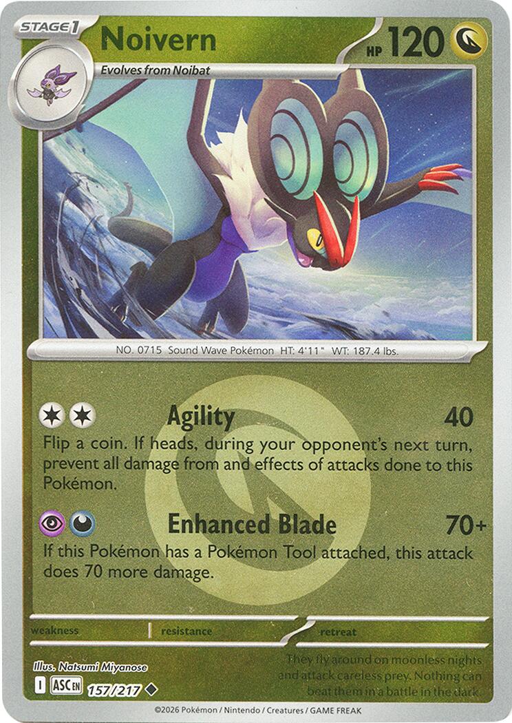 Noivern (157/217) (Energy Symbol Pattern) [Mega Evolution: Ascended Heroes] | Jack's On Queen