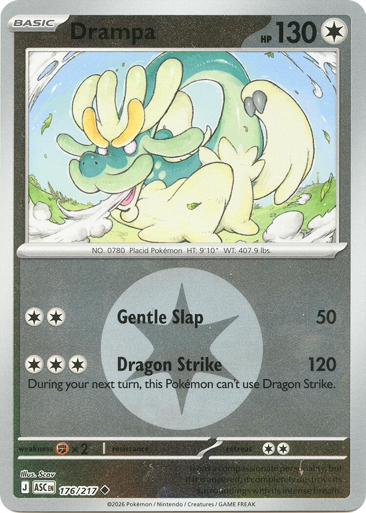 Drampa (176/217) (Energy Symbol Pattern) [Mega Evolution: Ascended Heroes] | Jack's On Queen