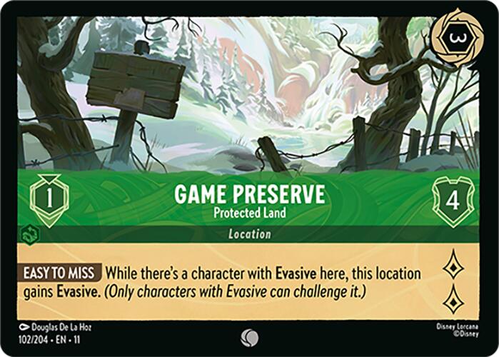 Game Preserve - Protected Land (102/204) [Winterspell] | Jack's On Queen