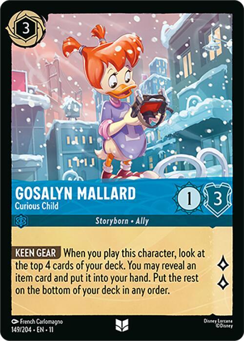 Gosalyn Mallard - Curious Child (149/204) [Winterspell] | Jack's On Queen