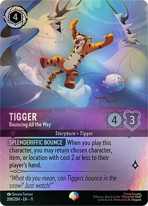 Tigger - Bouncing All the Way (Epic) (208/204) [Winterspell] | Jack's On Queen