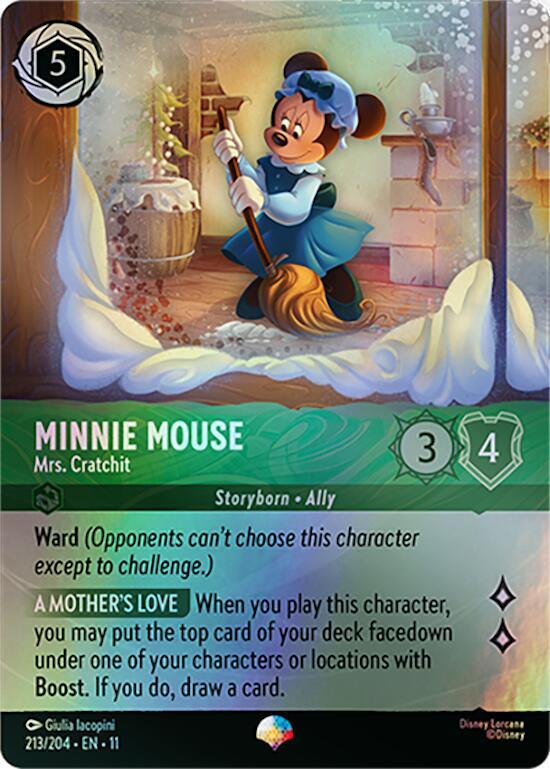 Minnie Mouse - Mrs. Cratchit (Epic) (213/204) [Winterspell] | Jack's On Queen