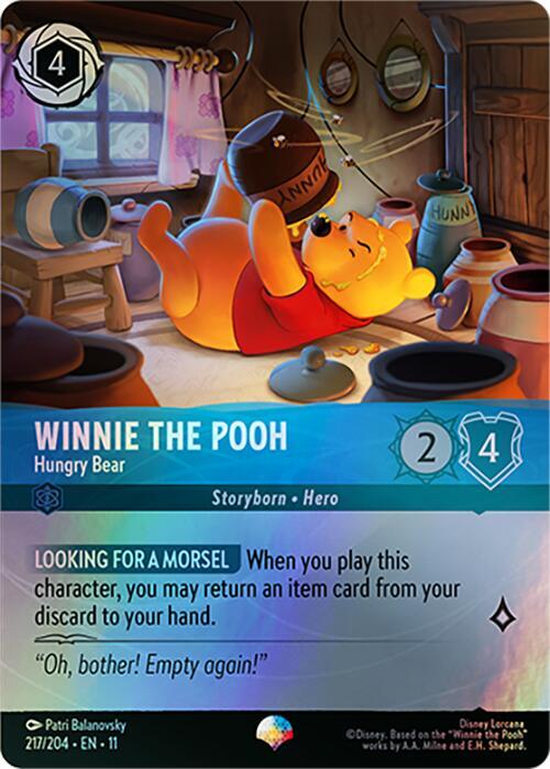 Winnie the Pooh - Hungry Bear (Epic) (217/204) [Winterspell] | Jack's On Queen