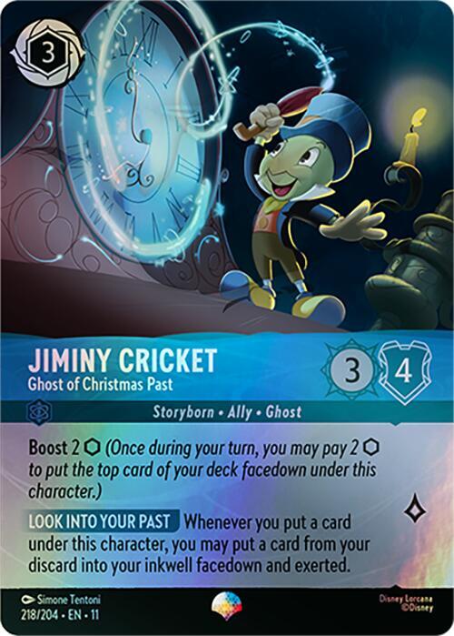 Jiminy Cricket - Ghost of Christmas Past (Epic) (218/204) [Winterspell] | Jack's On Queen