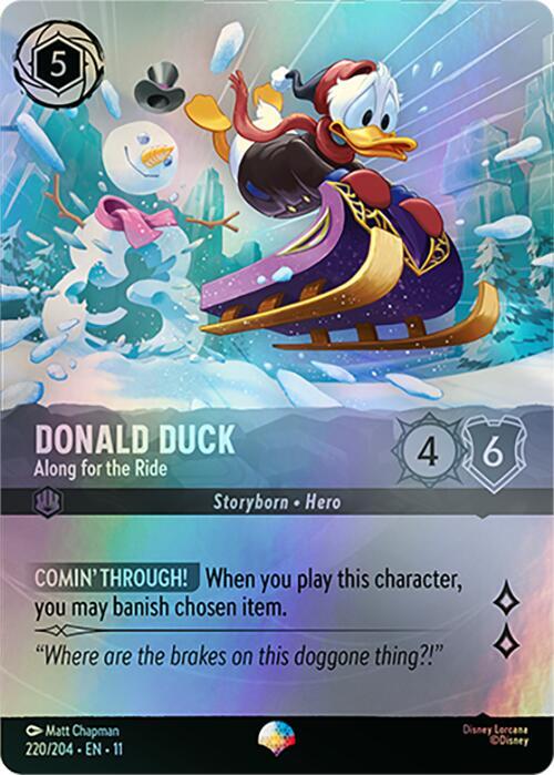 Donald Duck - Along for the Ride (Epic) (220/204) [Winterspell] | Jack's On Queen