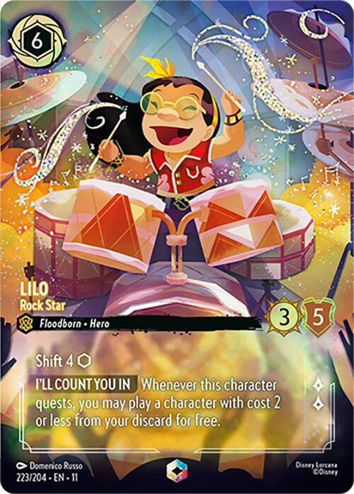 Lilo - Rock Star (Enchanted) (223/204) [Winterspell] | Jack's On Queen