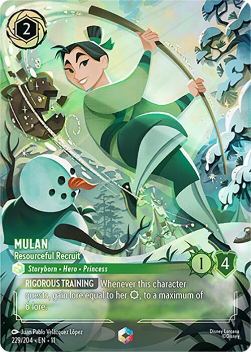 Mulan - Resourceful Recruit (Enchanted) (229/204) [Winterspell] | Jack's On Queen