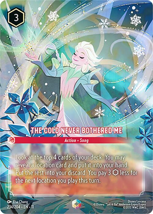 The Cold Never Bothered Me (Enchanted) (234/204) [Winterspell] | Jack's On Queen