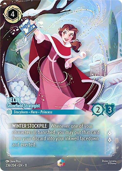 Belle - Snowfield Strategist (Enchanted) (236/204) [Winterspell] | Jack's On Queen
