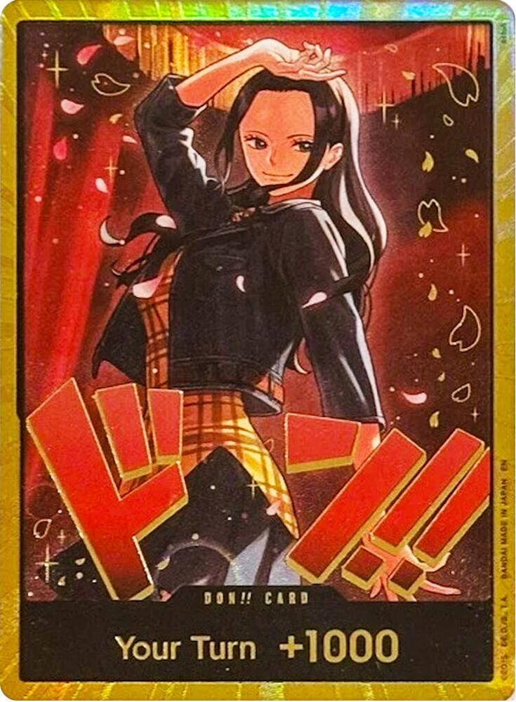 DON!! Card (Nico Robin) (Gold) [Extra Booster: One Piece Heroines Edition] | Jack's On Queen