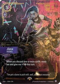 Jinx - Rebel (202/298) [Riftbound Promotional Cards] | Jack's On Queen