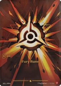 Fury Rune (R01a) (R01a) [Spiritforged] | Jack's On Queen