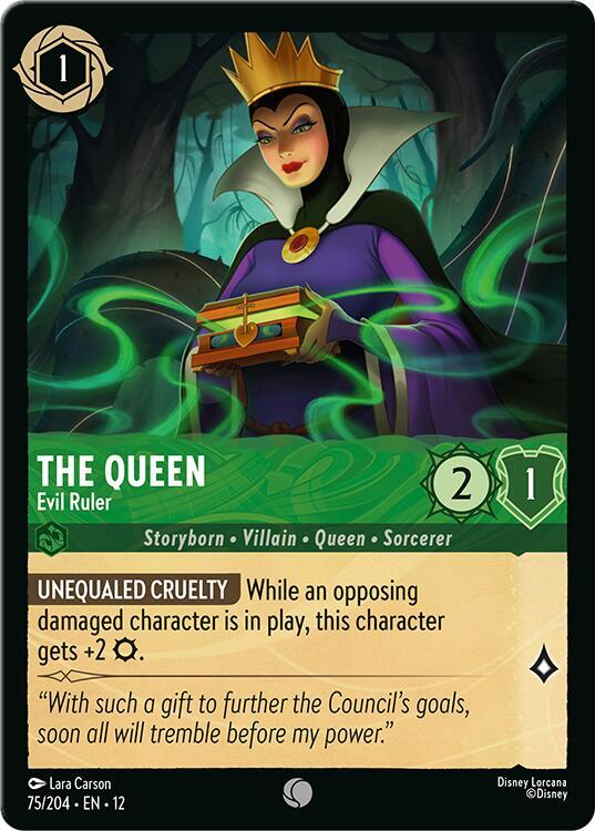 The Queen - Evil Ruler (75/204) [Wilds Unknown] | Jack's On Queen
