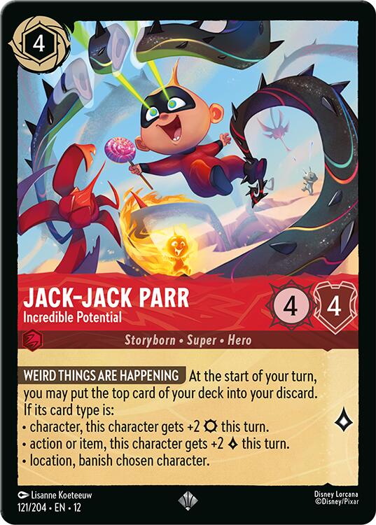 Jack-Jack Parr - Incredible Potential (121/204) [Wilds Unknown] | Jack's On Queen