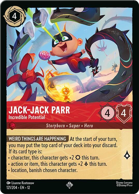 Jack-Jack Parr - Incredible Potential (121/204) [Wilds Unknown] | Jack's On Queen