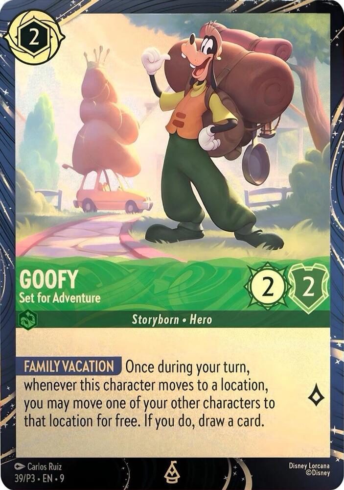 Goofy - Set for Adventure (39) [Disney Lorcana Promo Cards] | Jack's On Queen