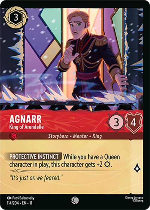 Agnarr - King of Arendelle (Foil) (114/204) [Winterspell] | Jack's On Queen
