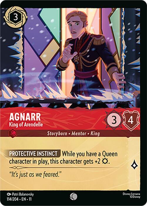 Agnarr - King of Arendelle (Foil) (114/204) [Winterspell] | Jack's On Queen