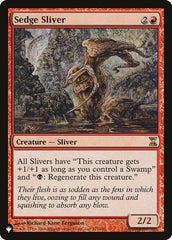 Sedge Sliver [The List] | Jack's On Queen