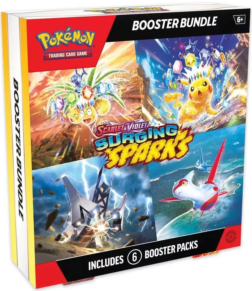 Surging Sparks Booster Bundle (Retail) | Jack's On Queen