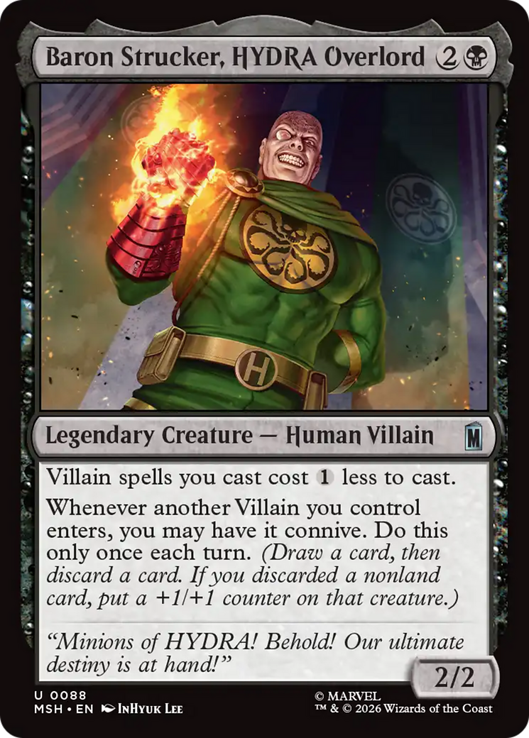 Baron Strucker, HYDRA Overlord [Marvel Super Heroes] | Jack's On Queen