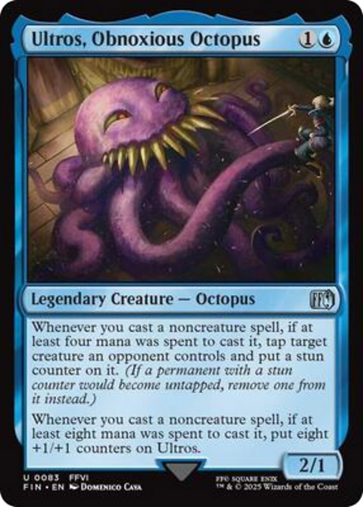 Ultros, Obnoxious Octopus [FINAL FANTASY] | Jack's On Queen