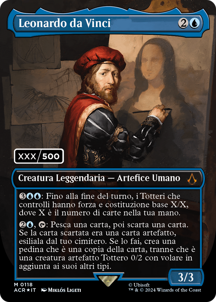 Leonardo da Vinci (Italian) (Serial Numbered) [Assassin's Creed] | Jack's On Queen