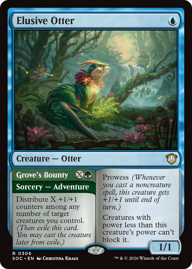 Elusive Otter [Secrets of Strixhaven Commander] | Jack's On Queen