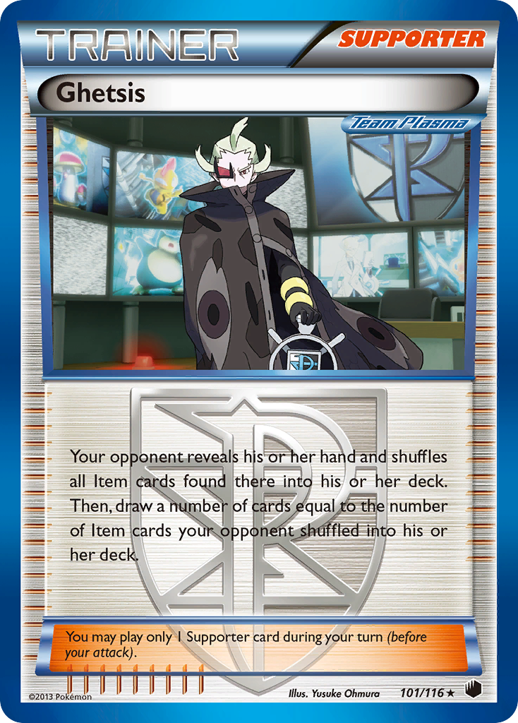 Ghetsis (101/116) [Black & White: Plasma Freeze] | Jack's On Queen