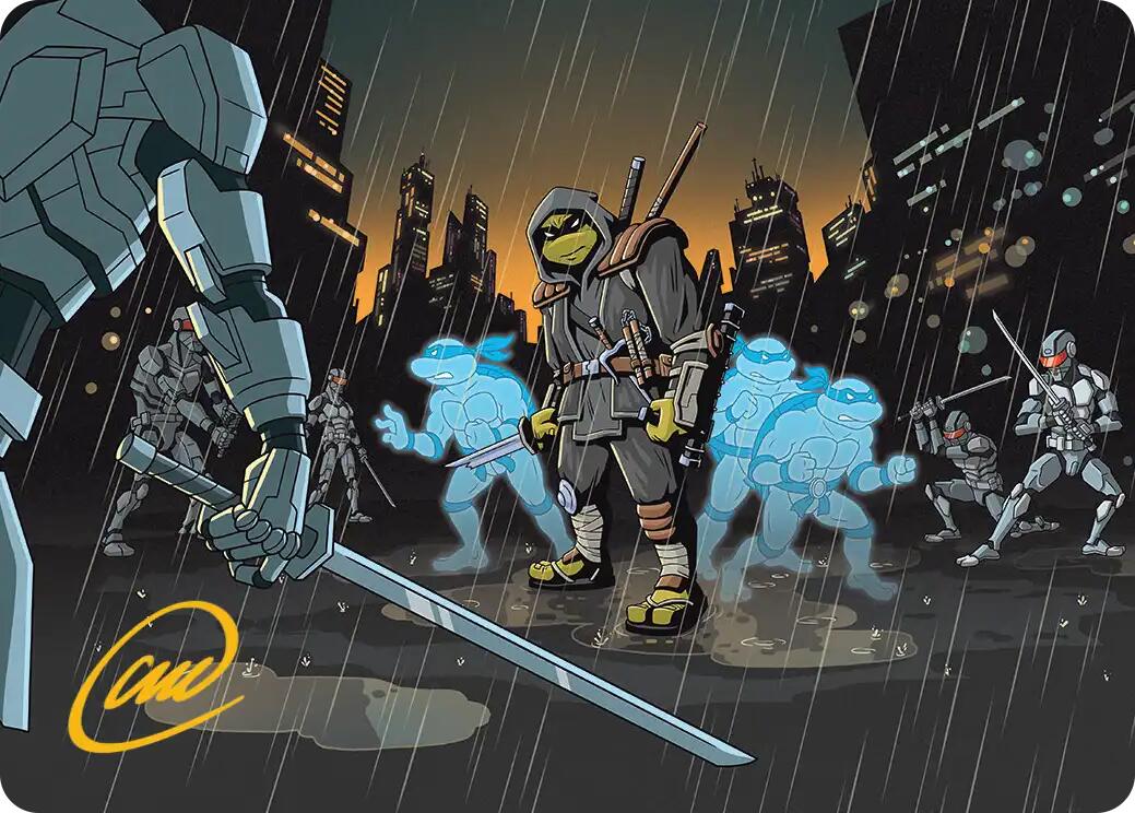 The Last Ronin's Technique Art Card (Gold-Stamped Signature) [Teenage Mutant Ninja Turtles Art Series] | Jack's On Queen