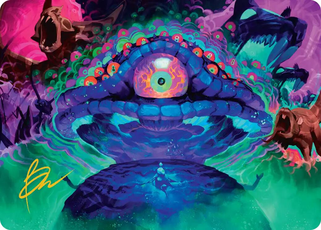 Humongous Fungus Art Card (Gold-Stamped Signature) [Teenage Mutant Ninja Turtles Art Series] | Jack's On Queen